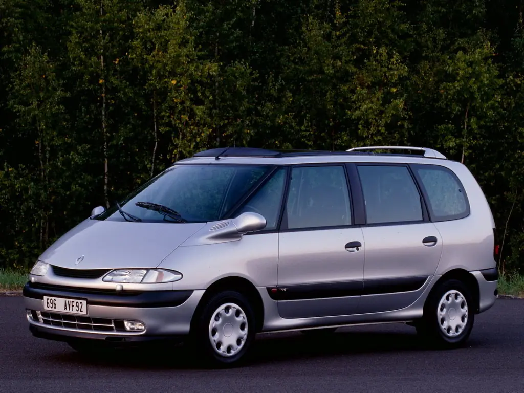 Renault Espace (JE0A, JE0D, JE0E,  JE0H,  JE0P, JE0G,  JE0R, JE0M, JE0N,  JE0L,  JE02) 3 поколение, минивэн (11.1996 - 08.2000)